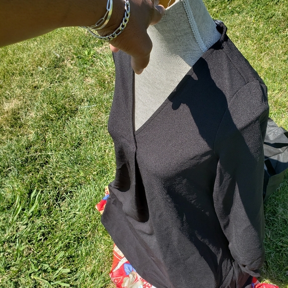 Vero Moda Shift Dress Womens  Black NWT - Picture 6 of 8